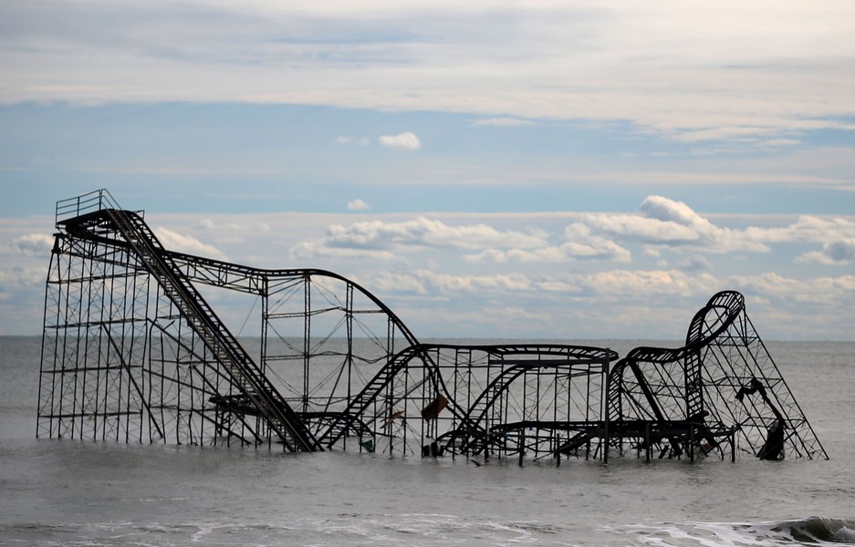 Roller Coaster at Seaside Heights