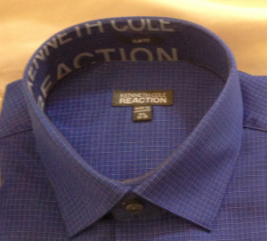 Shirt Collar, Label on back.