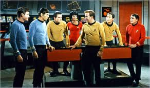 Star Trek, TOS, Cast on the Bridge