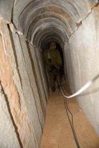 Tunnel from Gaza